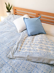 Funda Nórdica Mira y Tiaré Azul