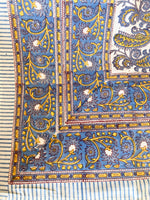 Cargar imagen en el visor de la galería, Cubrecamas Nirvana Azul y Amarillo

