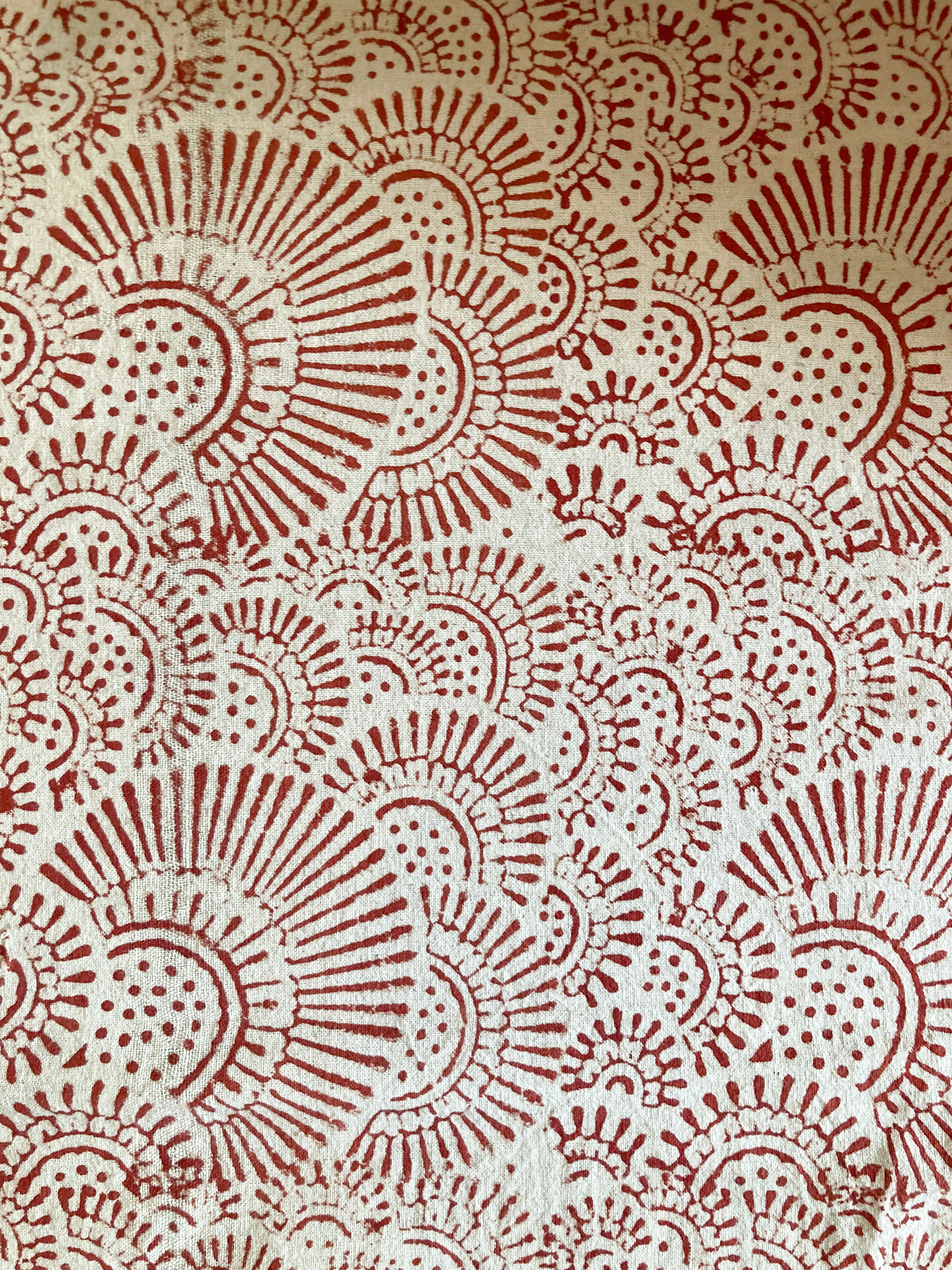 Cubresofá Pankha Rojo