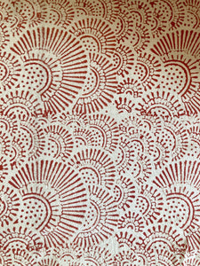 Cubresofá Pankha Rojo