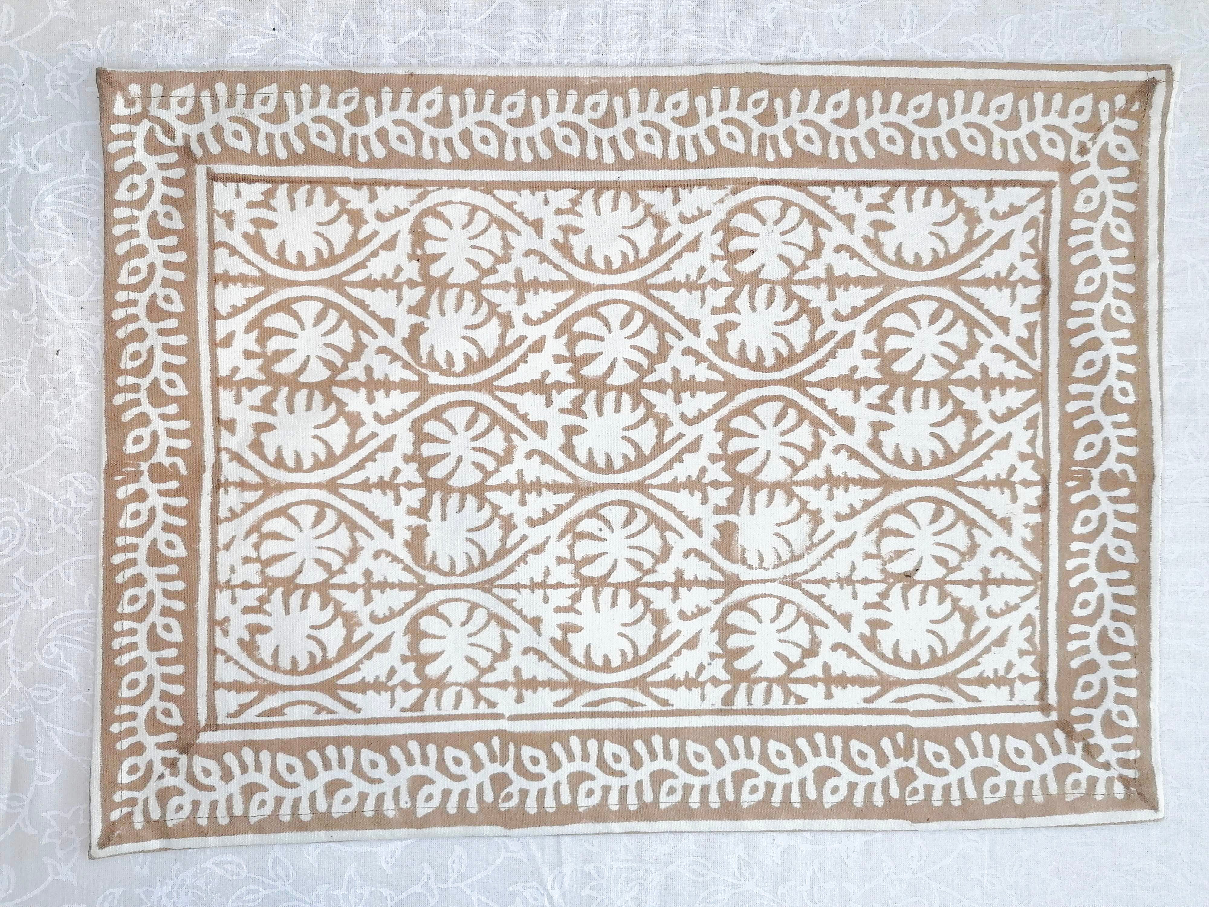 Mantel individual Vanisha marrón