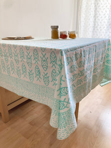 Mantel Mira Turquesa