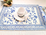 Charger l&#39;image dans la galerie, Mantel individual Vrinda azul
