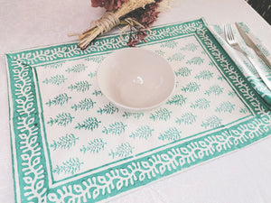 Mantel individual Shanta verde