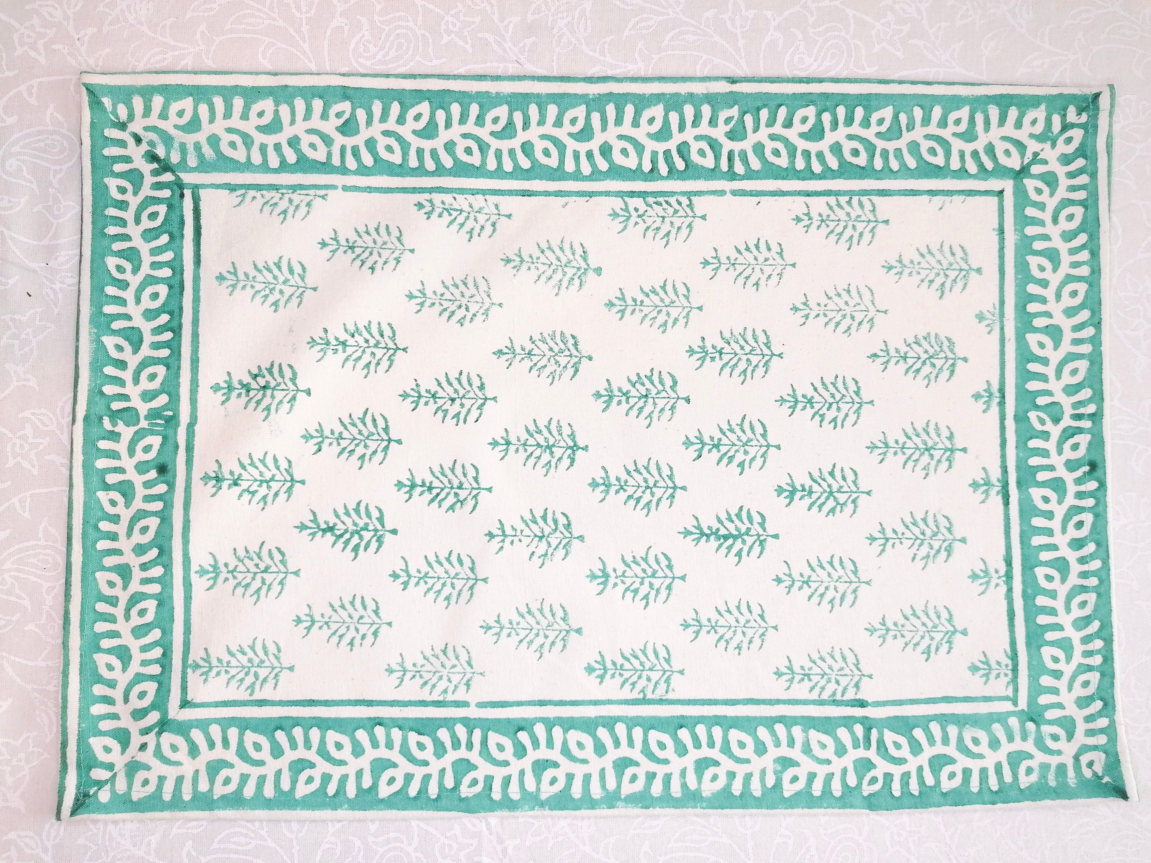 Mantel individual Shanta verde