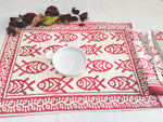 Charger l&#39;image dans la galerie, Mantel individual Mira rojo

