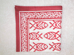 Servilleta Mira rojo