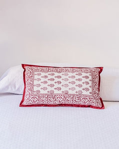 Funda cojín Shanta rojo