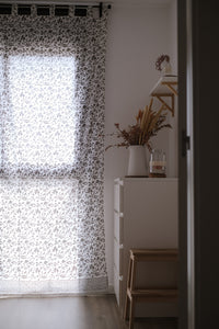 Cortina Vrinda gris