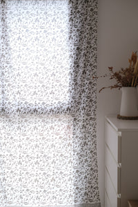Cortina Vrinda gris