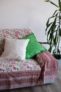 Cubresofá Rani rosa