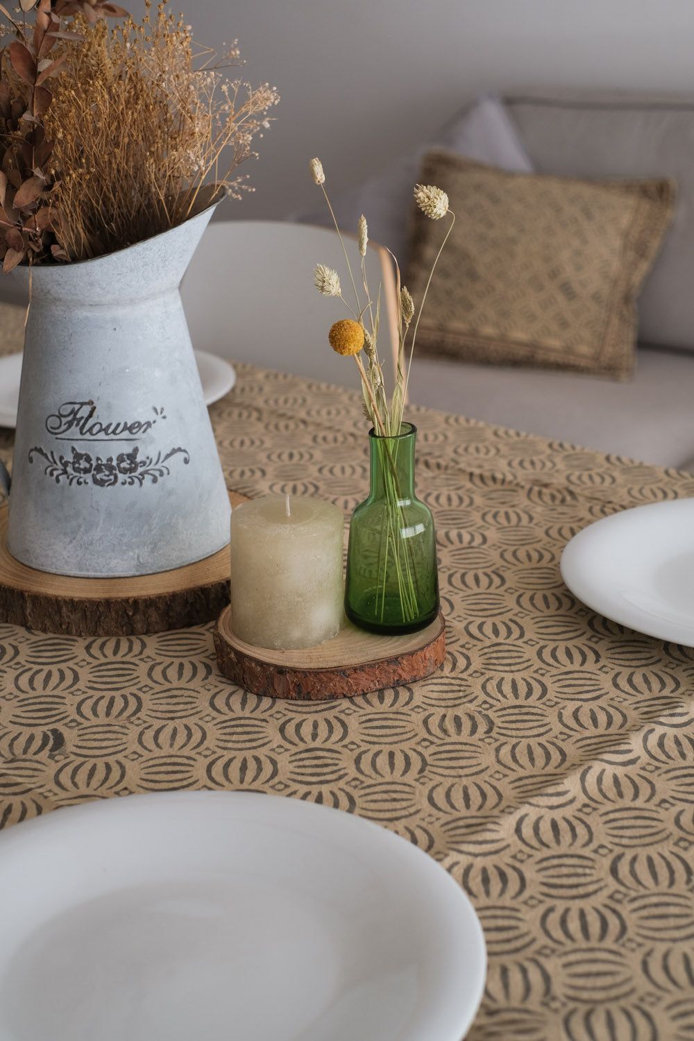 Mantel Meena Gris