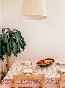 Mantel Shanta rojo