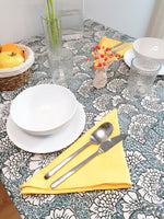 Charger l&#39;image dans la galerie, Mantel Daya gris y verde
