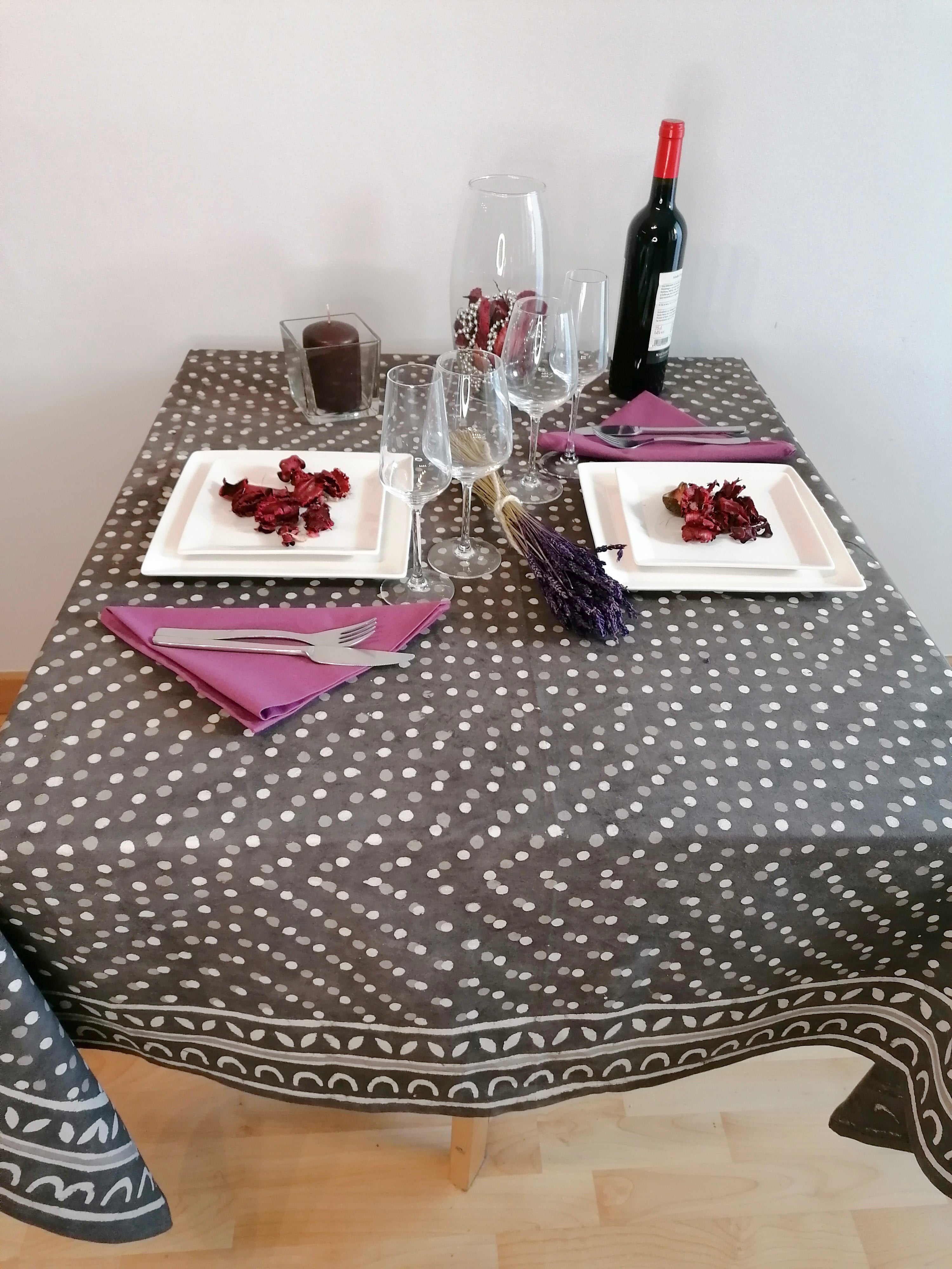 Mantel Sashi gris